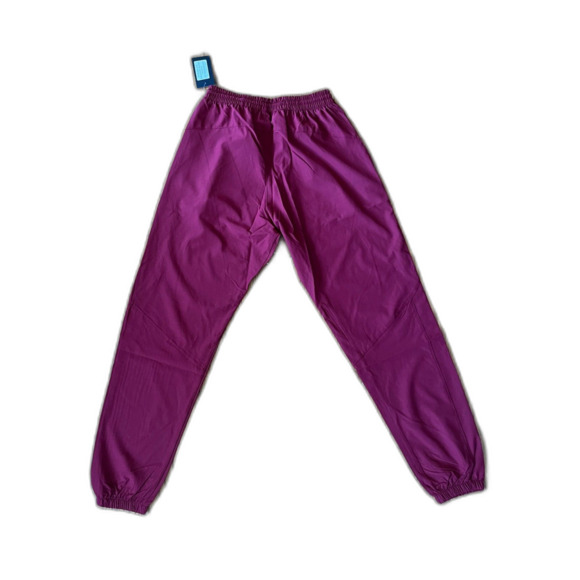 NWT Darc Sports Maroon Symbols Cropped Track Sweat Pants Mens Size Medium - Picture 6 of 11